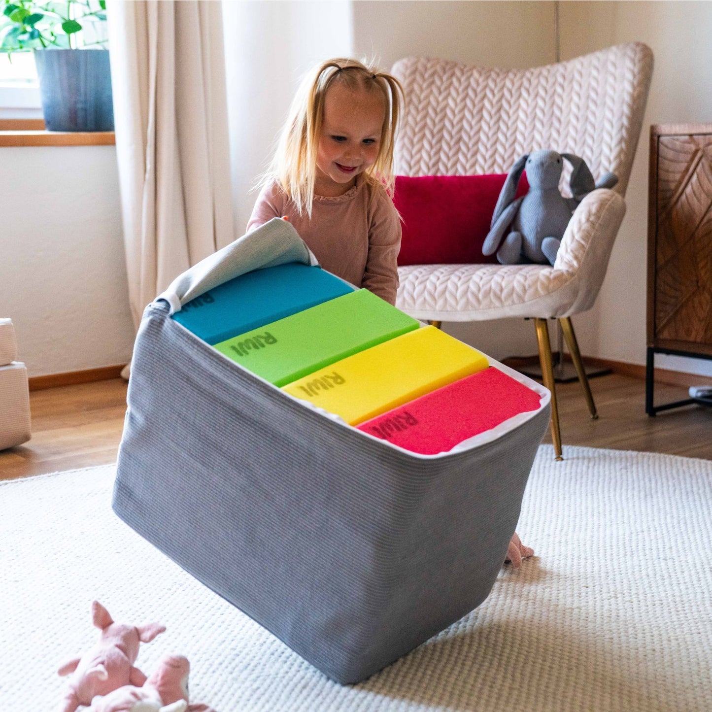 Aufbewahrungstasche für die RIWI mini Bausteine