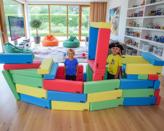 Bausteine aus Schaumstoff