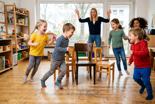 Bewegungsspiele im Kindergarten