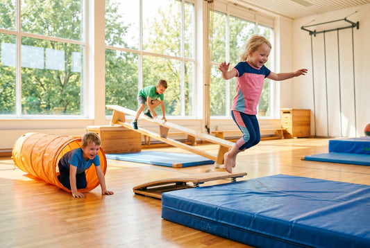 Kinderturnen Parcour Ideen