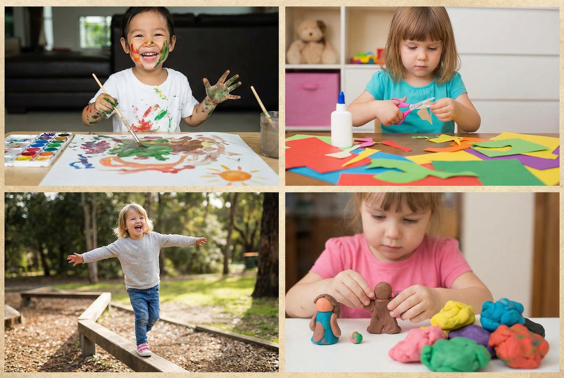 Kreative Beschäftigung Kinder 3 Jahre