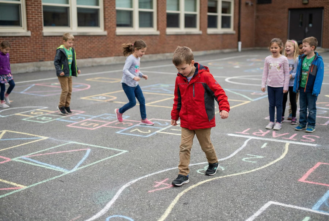 Pädagogische Spiele für Draußen