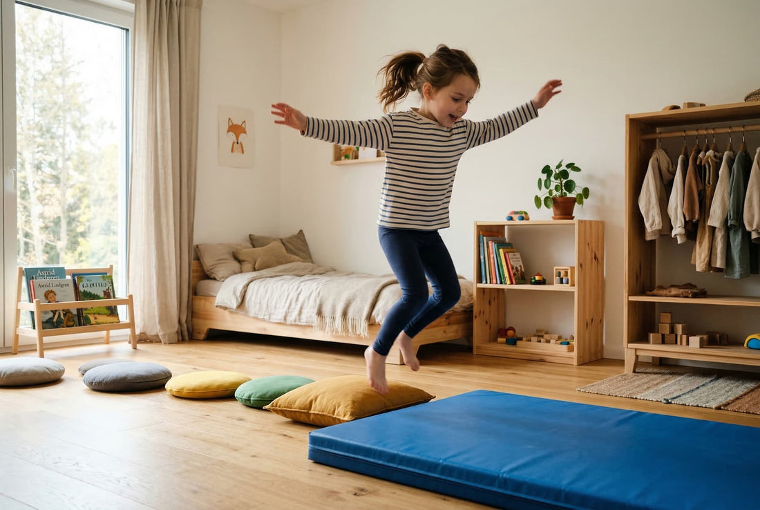 Turnen im Kinderzimmer