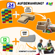 Andere Möglichkeiten, die RIWI-Blöcke in eine intelligente Speicherlösung umzuwandeln.