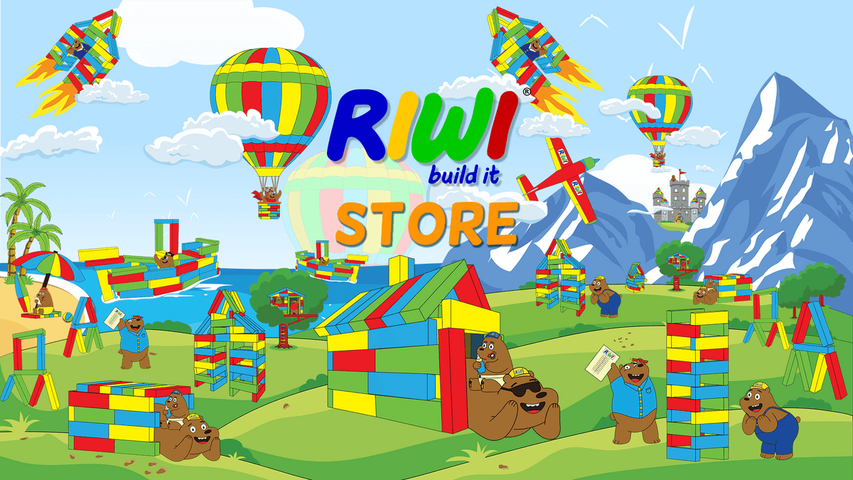 RIWI XXL Bausteine - Riesengroße Soft Bausteine für Kinder – RIWI buildit