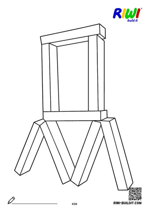 Ausmalbild Bärenwelten Nr. 4 – Malvorlage zum Ausdrucken
