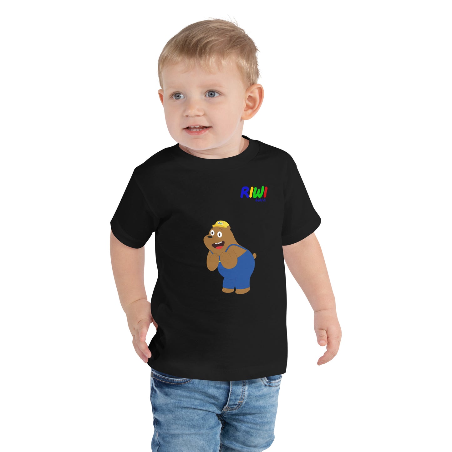 Kurzärmeliges T-Shirt RIWI® Blue Bear