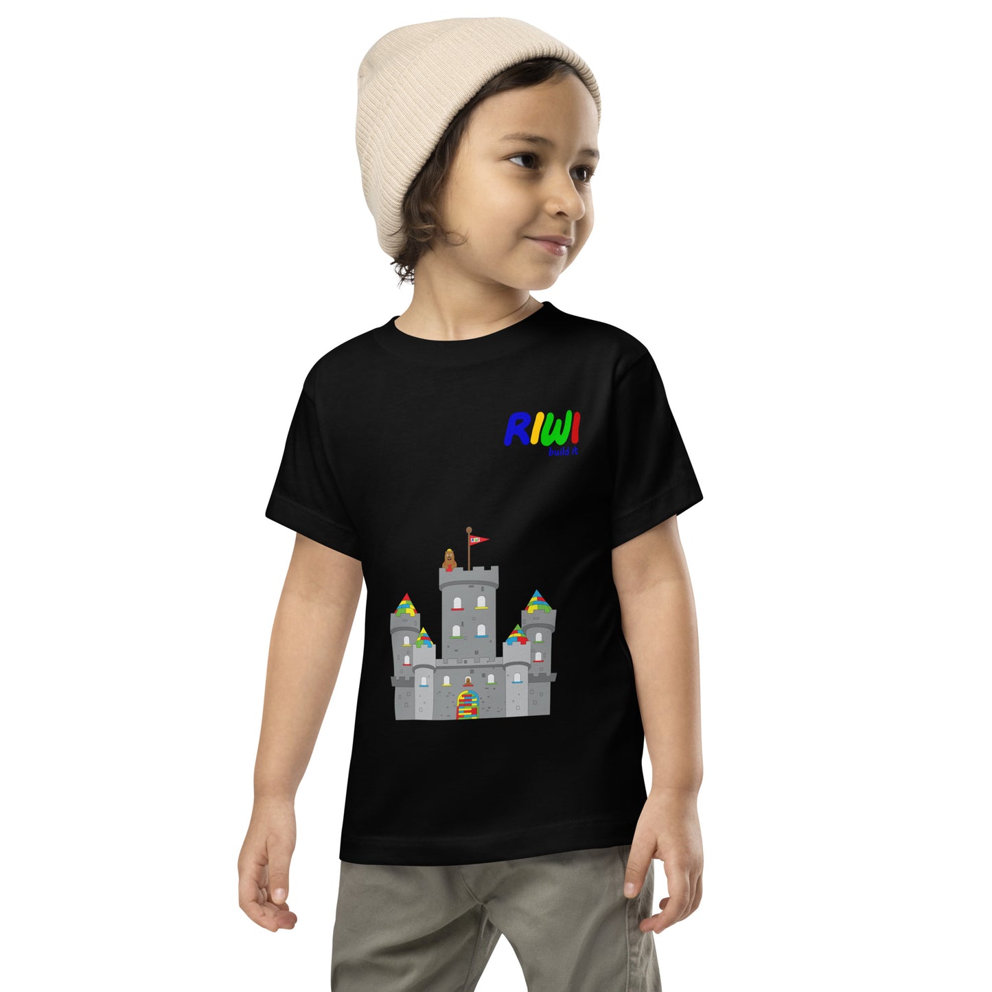 Short-sleeved RIWI® Castle T-shirt