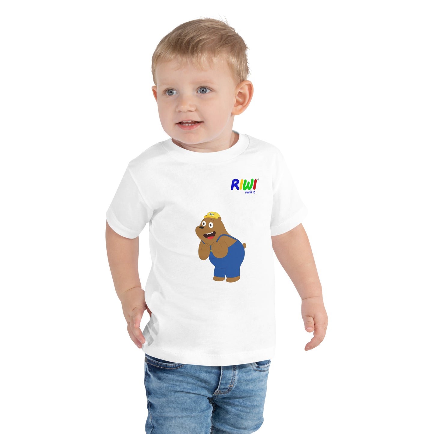 T-shirt met korte mouwen RIWI® - Blue Bear