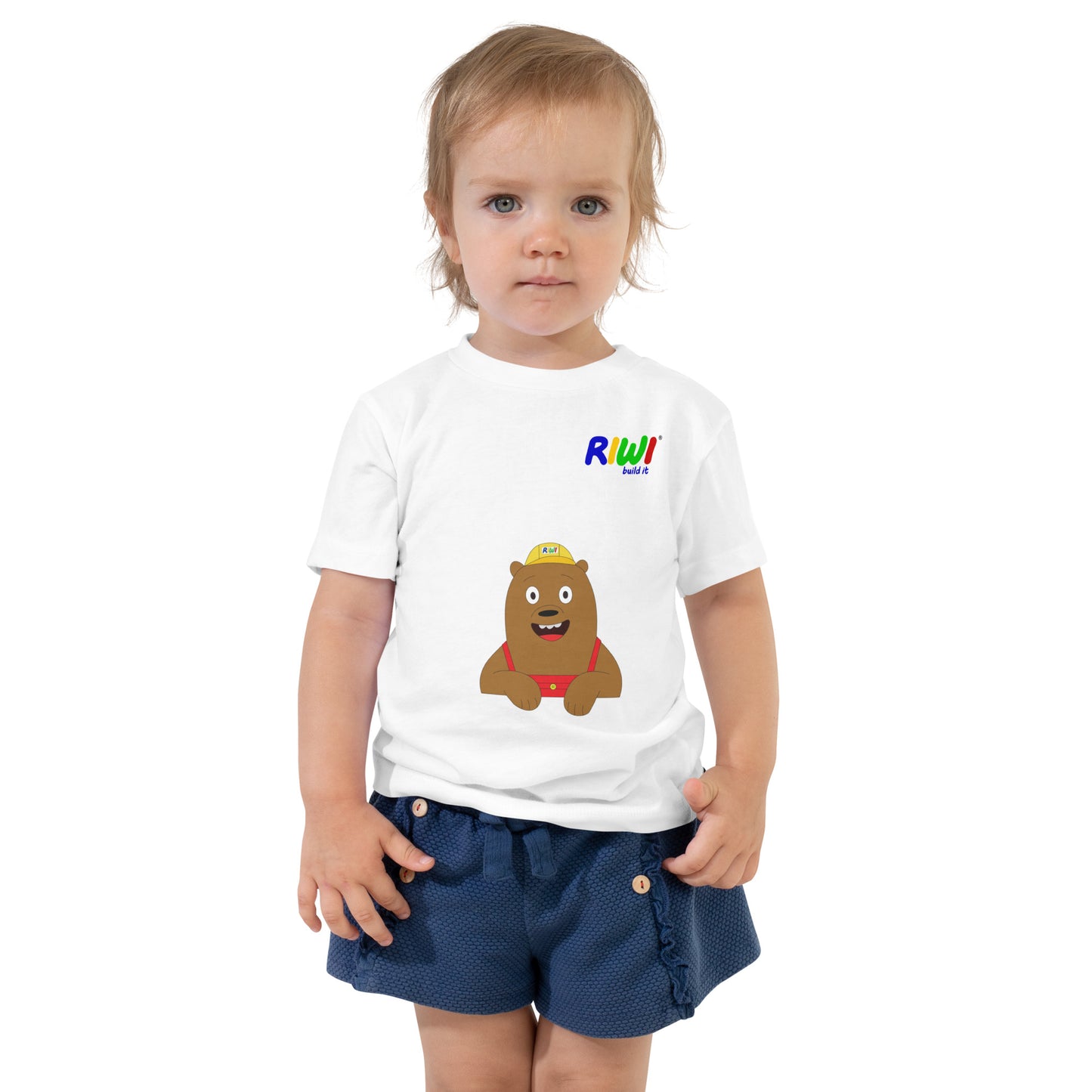 Kurzärmeliges T-Shirt RIWI® Red Bear
