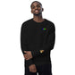 RIWI® unisex organic raglan sweater for adults