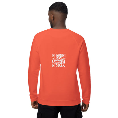 RIWI® Unisex Organic Raglan Sweater para adultos