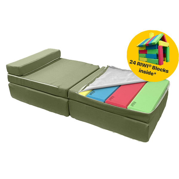2-in-1 Spielsofa & Aufbewahrungs-Set
